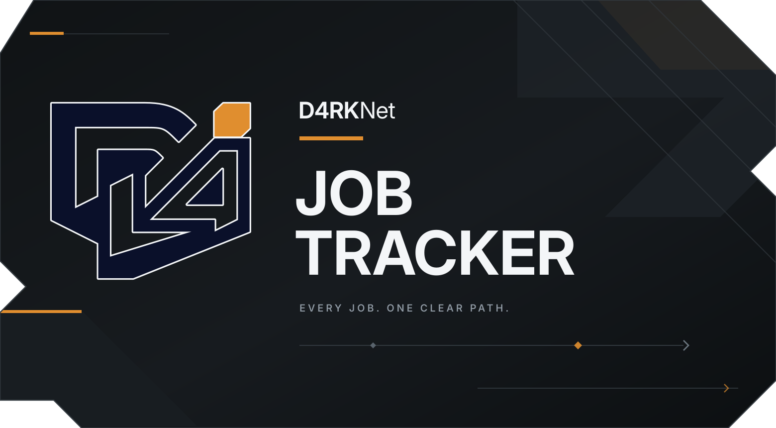 JobTracker identity on a dark background